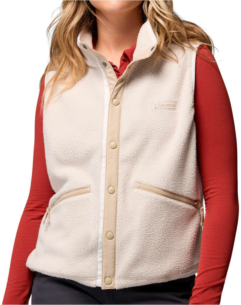 Columbia helvetia chaleco outdoor mujer Marron