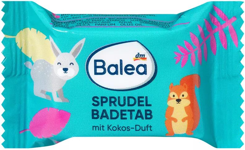 Balea - Sprudelbadetab, Zufallsauswahl, 18 g