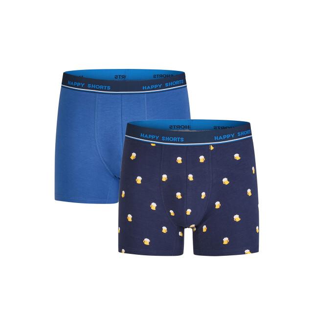 Happy Shorts Heren boxershorts oktoberfest 2-pack bier