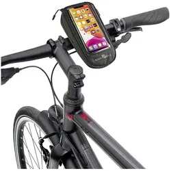 KlickFix PhoneBag Comfort (Apple iPhone X), Smartphone Hülle, Schwarz