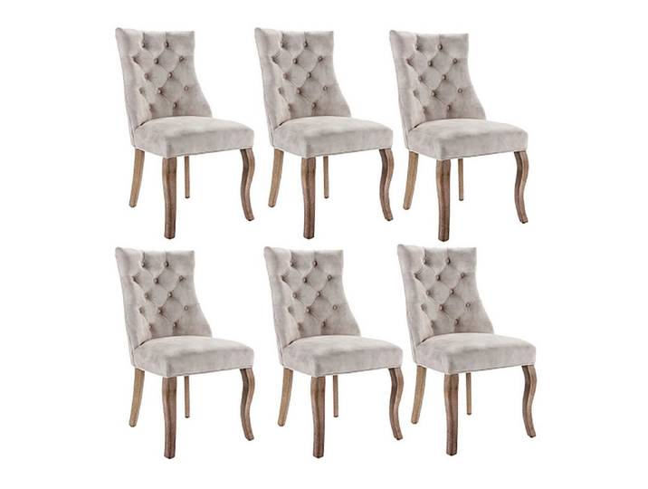Celya Esszimmerstuhl Polsterstuhl mit Knopfsteppung, (Set, 6St)