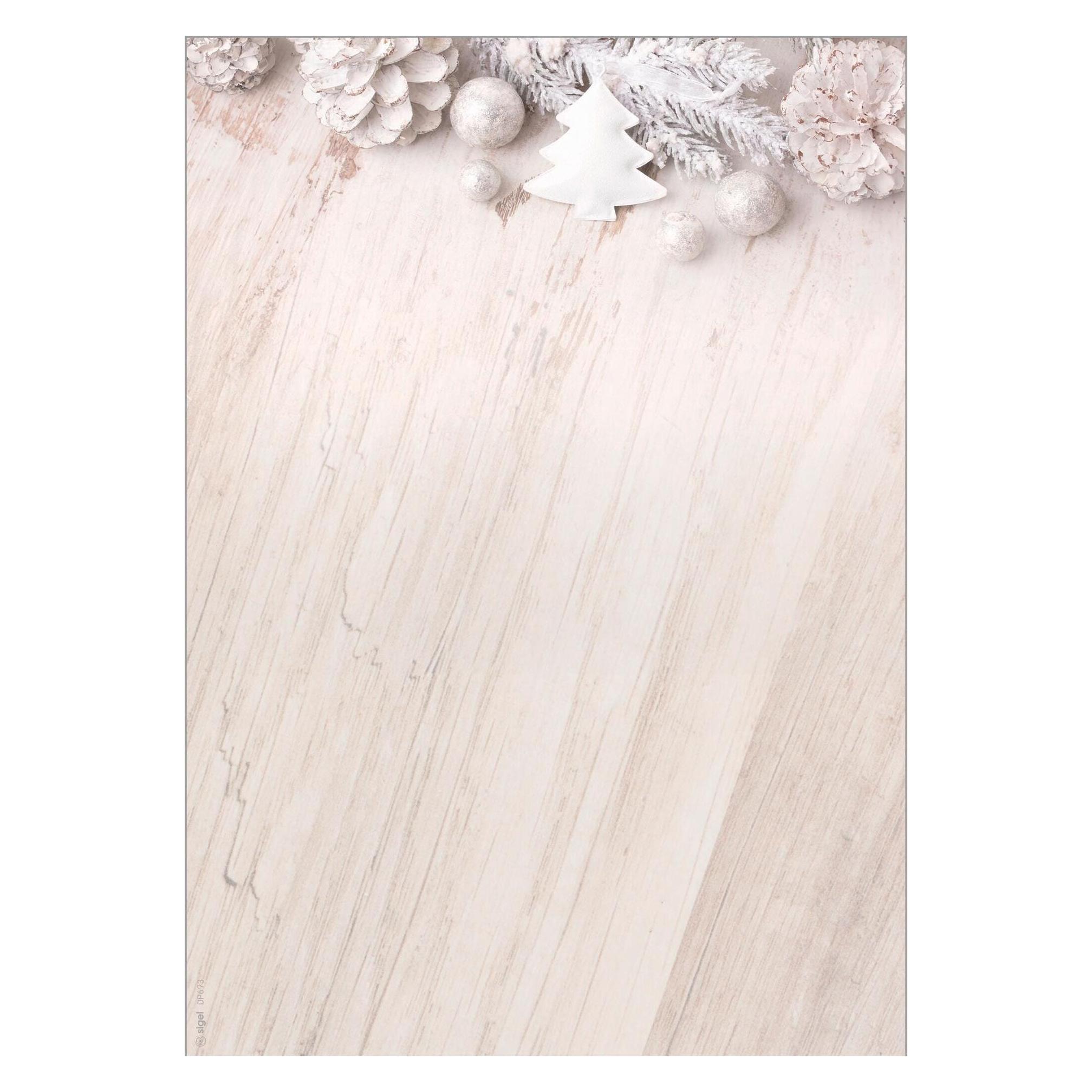 Sigel Weihnachtsbriefpapier (25 Stk.) (DP673)