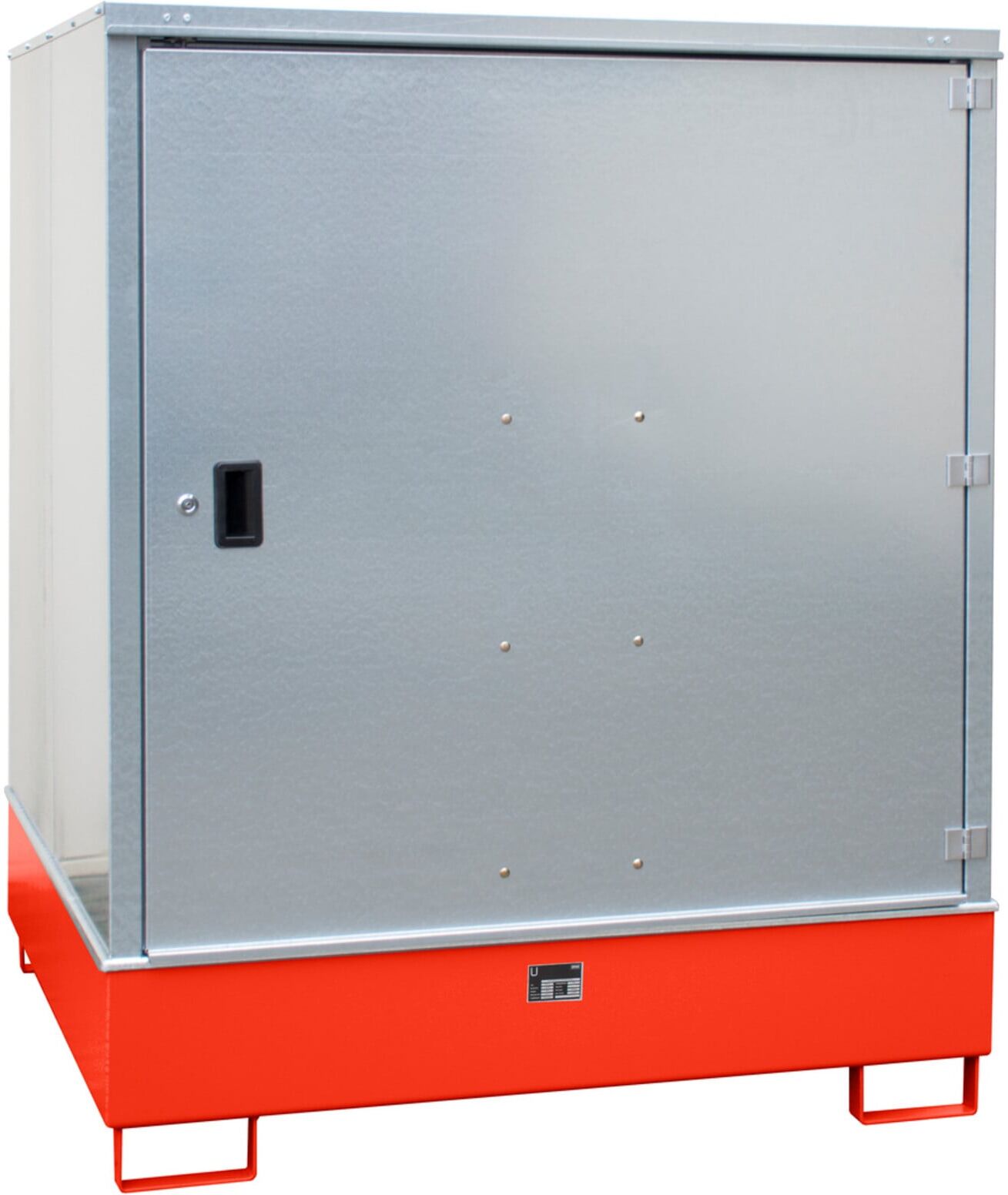 Bauer Südlohn Gefahrstoff-Schrank GS-3, lackiert, Feuerrot (4495-22-0000-3000)