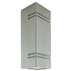 Außenlampe Fassadenleuchte KELER 2xGU10 INOX Strühm 03018