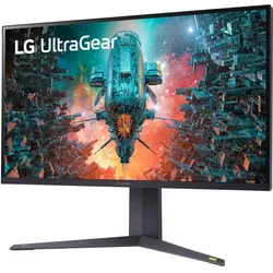LG UltraGear 32GQ950P-B (3840 x 2160 Pixel, 32"), Monitor, Grau, Schwarz