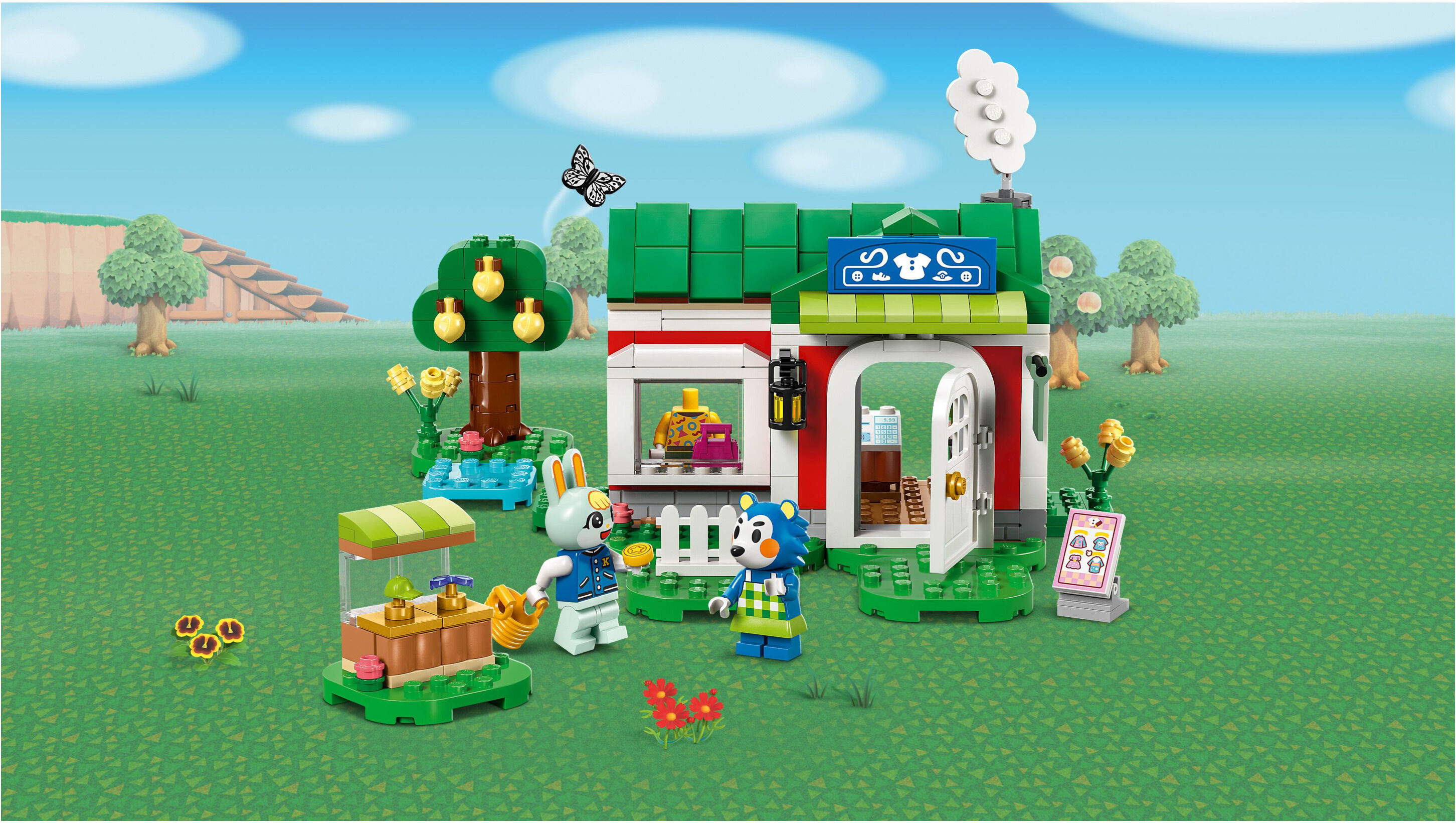 Lego ANIMAL CROSSING 77055 Die Schneiderei der Schneiderschwestern