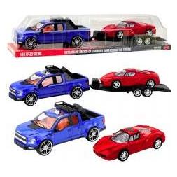 Lean Toys Geländewagen mit Abschleppwagen Sportwagen-Set (65614944)
