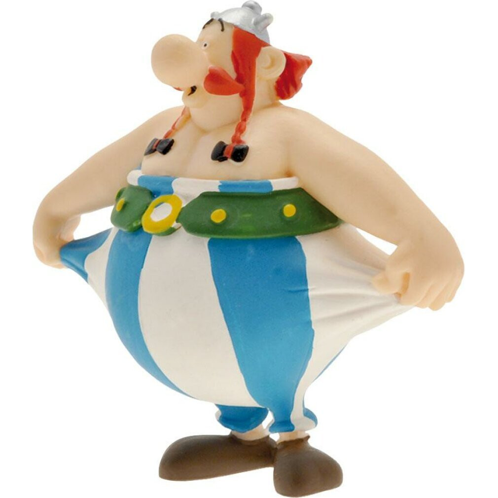 Plastoy Asterix-figuur Obelix met lege zakken 8 cm