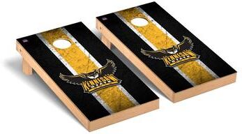 Skip's Garage Kennesaw State KSU Owls Vintage Cornhole Board Set