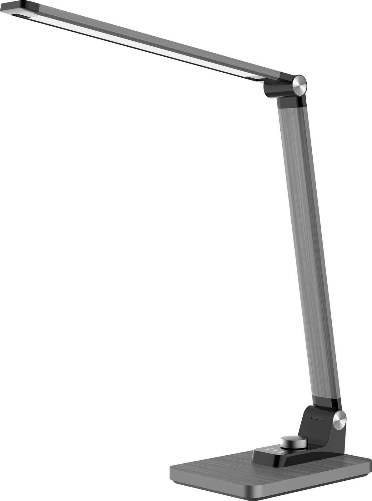 Hansa Breeze bureaulamp, grijs, 9 Watt LED