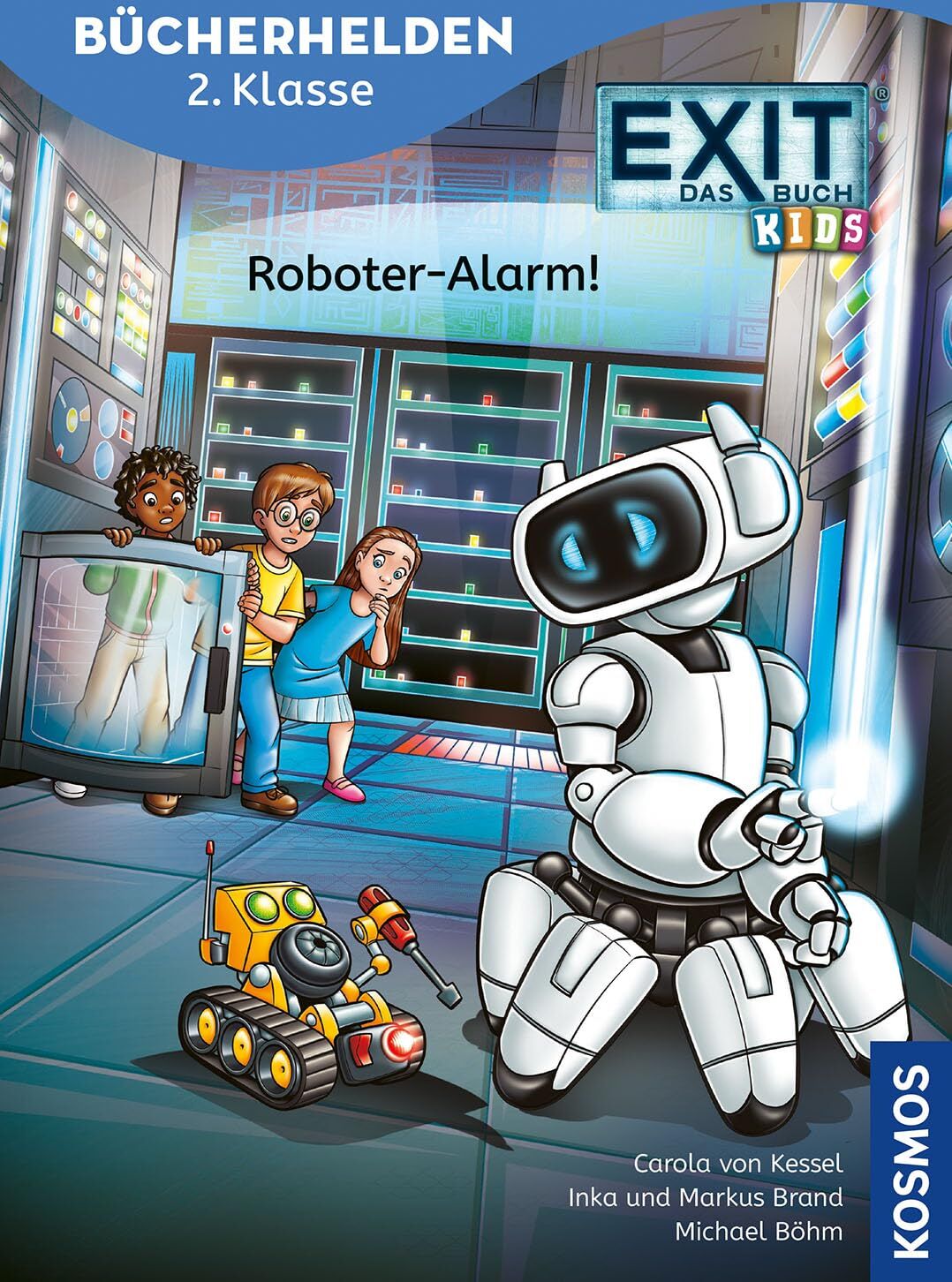 Inka Brand - EXIT® - Das Buch, Bücherhelden 2. Klasse, Roboter-Alarm!: Gut lesen können - Kinderbuch für Erstleser ab 7 Jahren - Kniffliger Rätselspaß zur erfolgreichen Spiele-Reihe EXIT® - Preis vom 15.10.2026 23:06:25 h