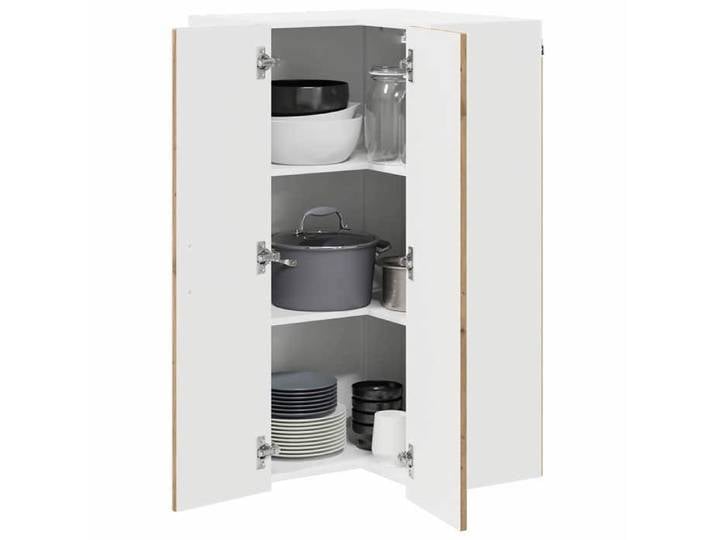 NOUVEAU Placard de cuisine - Panneau de lave-vaisselle Kalmar - Chêne artisanal - Anti l'humidité - 57x57x100cm 93134