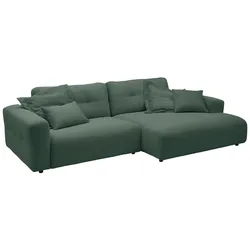 ECKSOFA MIKA Smaragdgrün Cord