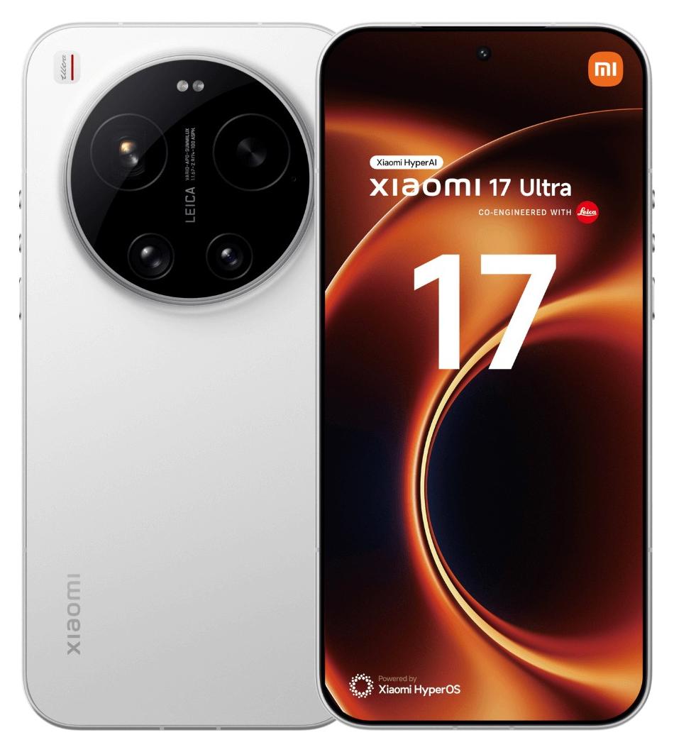 Xiaomi 17 Ultra Dual Sim - White - 1.000 GB - 6.000 mAh