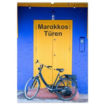 Marokkos Türen (Wandkalender 2026 DIN A2 hoch), CALVENDO Monatskalender