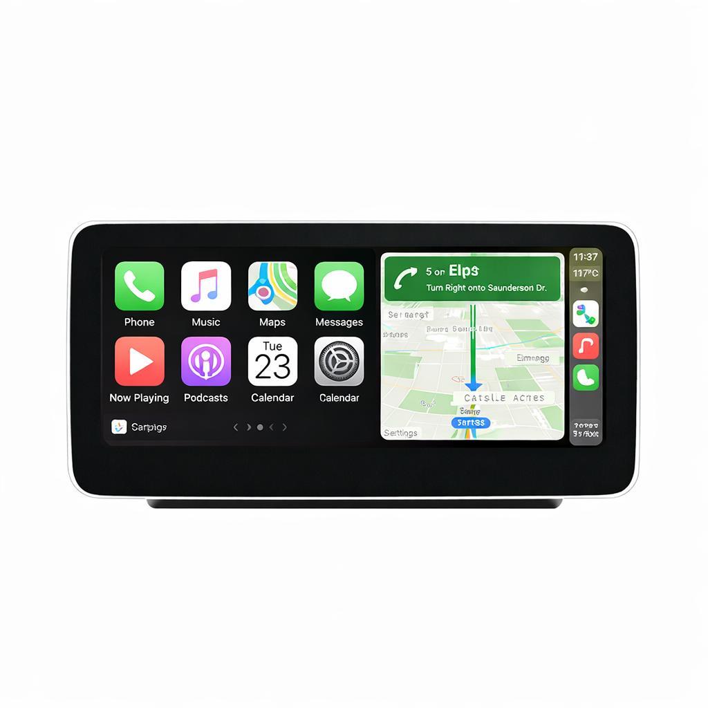 10.3" Drahtlos Carplay und Android Auto Display Für Mercedes B Klasse W242 W246 2013 - 2015 NTG 4.5 System. Linux Display