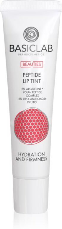 BasicLab Dermocosmetics Beauties gloss lip balm with peptides shade 230 Dusty Rose 15 ml