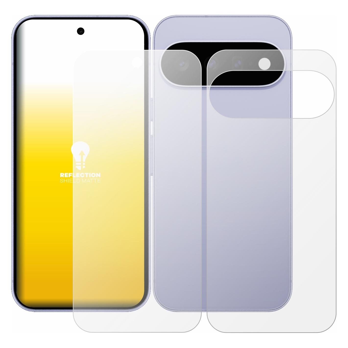 upscreen Schutzfolie für Google Pixel 11 (Display+Rückseite) Displayschutz Displayschutzfolie Folie Matt E (1 Stk., Google Pixel 11) (2964335)