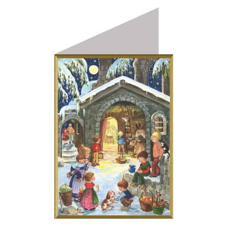 Richard Sellmer 99024 - Weihnachtskarte - Jesu Geburt (99024)