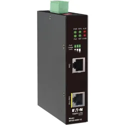 Eaton Industrial Gigabit Ethernet PoE injector 60W PoE++ 802.3bt Midspan -40 to +75 DIN ra (802.3af (PoE), 802.3at (PoE+), 802.3bt (PoE++), UPOE, 60 W), PoE Injector