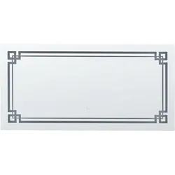 BADSPIEGEL mit LED-Beleuchtung rechteckig 120/60 cm Avranches