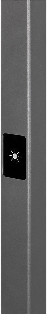 LED-Stehleuchte SAPHIR, dimmbar, anthrazit, CH Hansa