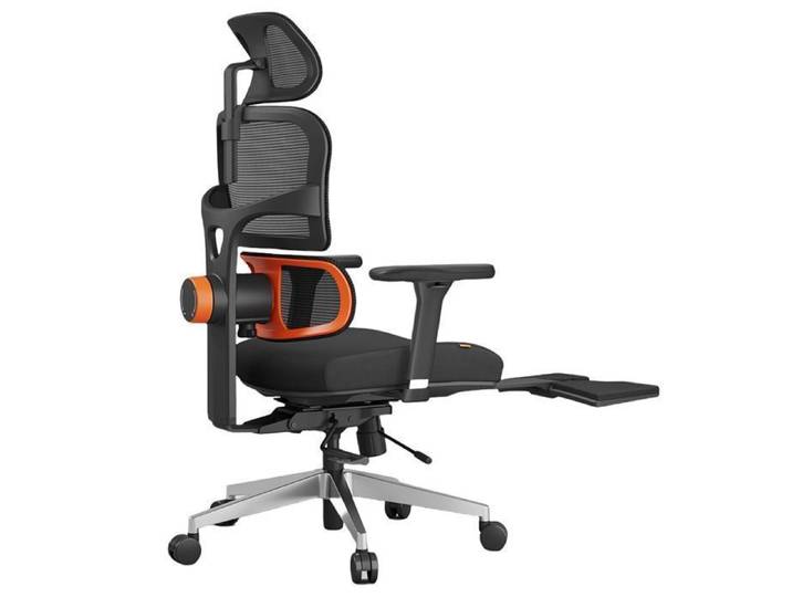 NEWTRAL NT002 Chaise ergonomique avec repose-pieds appui-tête et dossier à suivi automatique