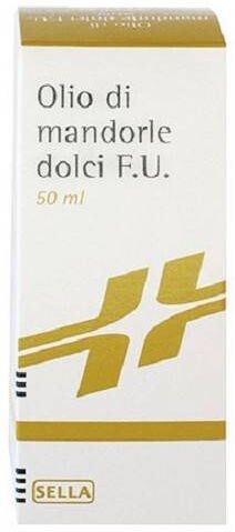 SELLA Srl Olio Mandorle Dolci Soluzione 50ml - Lassativo Eudermico Naturale