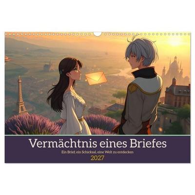 Vermächtnis eines Briefes (Wandkalender 2027 DIN A3 quer), CALVENDO Monatskalender