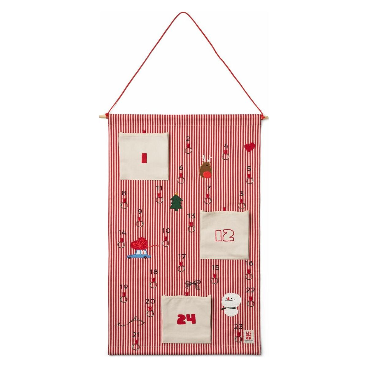 Liewood Blaise Christmas Calendar festive / sandy (3069) ONE SIZE LW21251-3069-ONE SIZE-CU