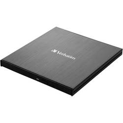 Verbatim External Slimline Blu-ray Brenner Extern Retail USB-C® (USB 3.1 Gen 1) Schwarz 43889