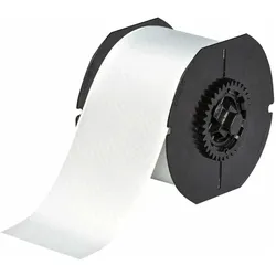 Brady, Etikettenrolle, B30C-3000-438, metallisierter Polyester, Silber, matt, 76.20 mm x 30.48 m, fälschungssicher (76.20 mm)
