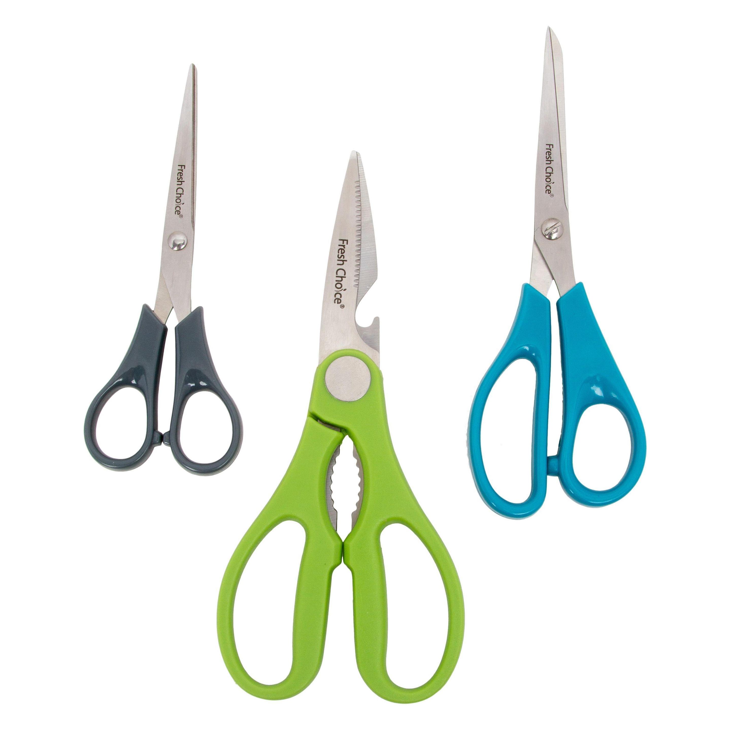 Fresh Choice Scheren 3er-Set 20, 18 + 15cm (20 cm) (FC-KGSI042)