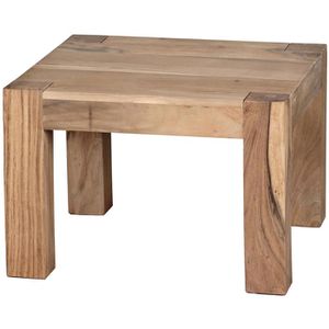 Wohnling Couchtisch Mumbai, WL1.443, aus Massivholz, akazie, quadratisch, (B/T) 60 x 60 cm