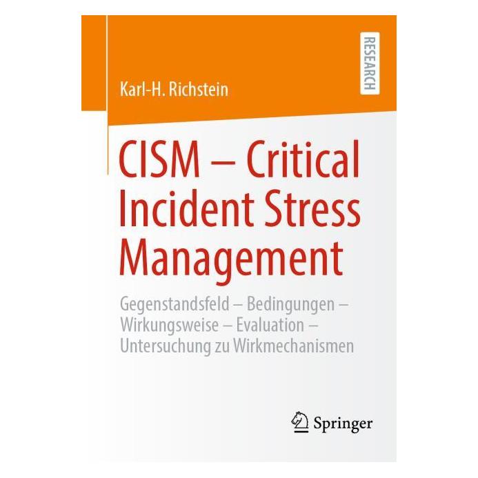 Springer Richstein:CISM - Critical Incident Str (Deutsch, Karl-H. Richstein) (57120828)