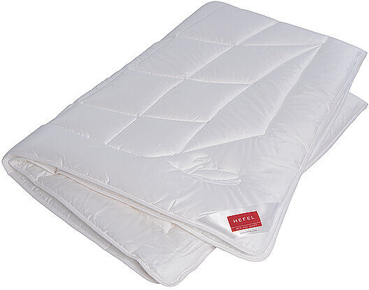 HEFEL Sommerdecke PURE MAIZE 200x200cm (390g) weiss EG