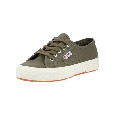 Sneaker SUPERGA "Superga Sneaker Textil", Herren, Gr. 38, Textil, grün, Schuhe Sneaker