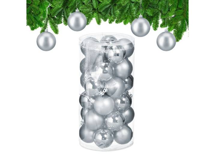 Relaxdays Weihnachtskugeln im 30er Set