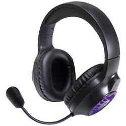 SpeedLink TYRON Over Ear Headset kabelgebunden Stereo Schwarz, RGB Headset, Lautstärkeregelung, Mikrofon-Stummschaltung Gaming SL-860016-BK