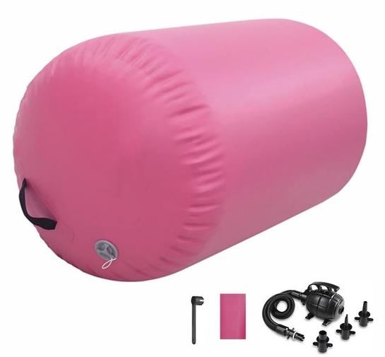 Gymnastik Vat Tumult Mat Aufblasbare 60/75/90 CM Air Spot Tumult Track Mat Backbend Trainer mit elektrischer Luftpumpe für Training/Yoga/Backflip/Home Use