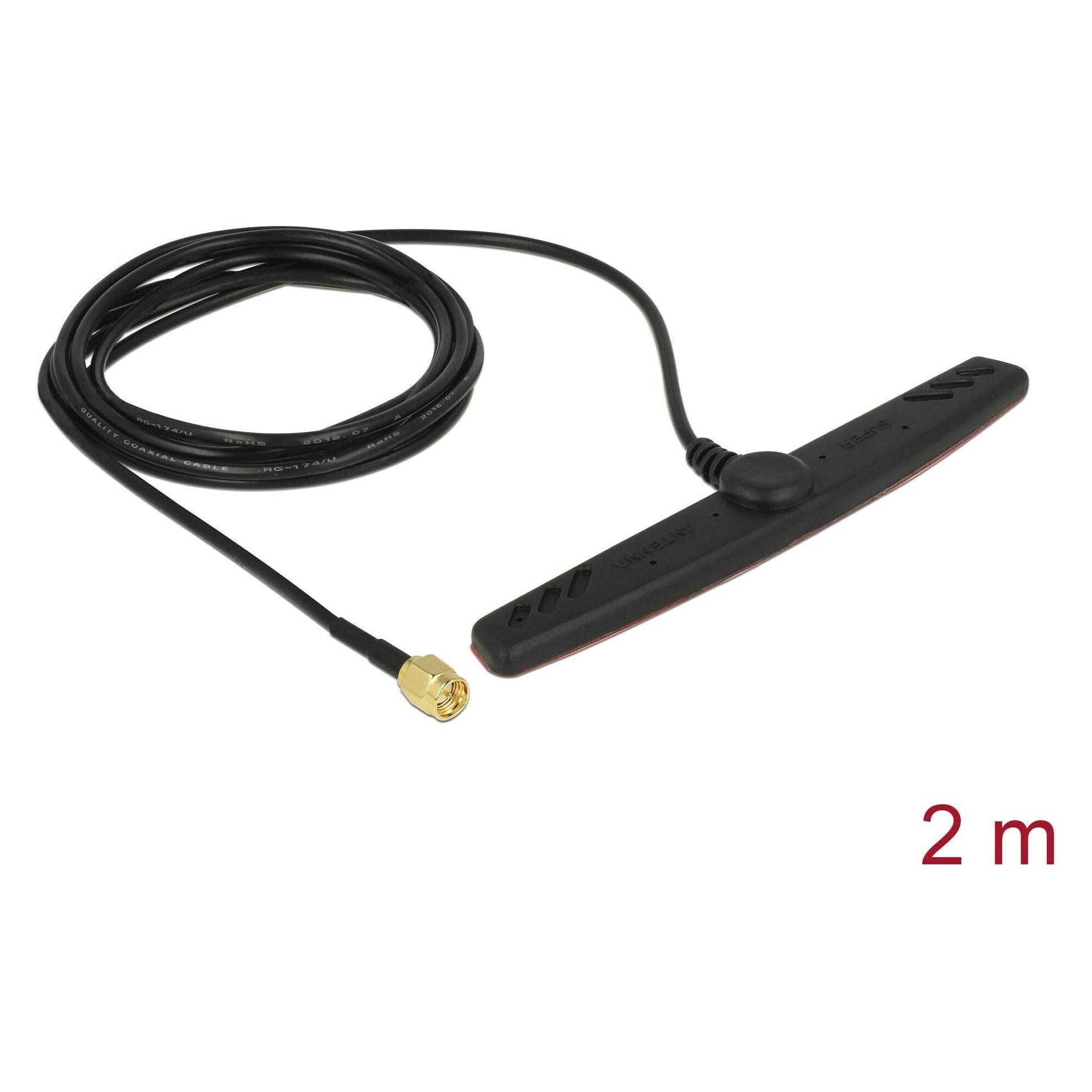 Delock GSM UMTS LTE - Antenne - Smart Home - 2.5 dBi (DECT) (89494)