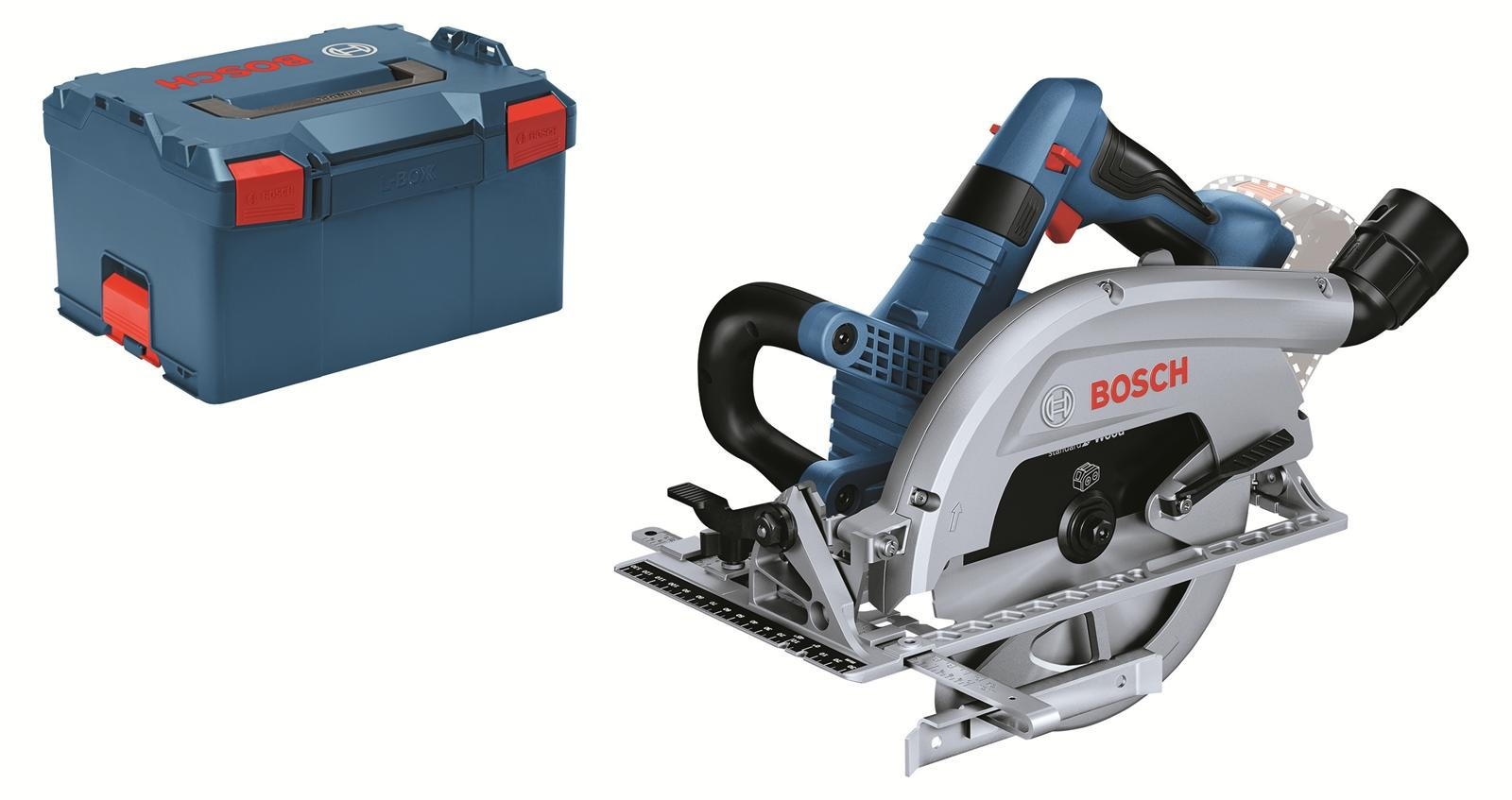 Bosch Professional Accucircelzaag BITURBO GKS 18V-70 L in L-BOXX
