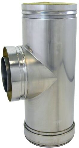 Bertrams Dw Schornsteinanschlussstück 22SA90-600 90°, 600 mm