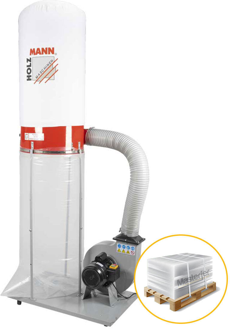 Holzmann ABS 2480 Aspiratrucioli aspiratore per legno 220V
