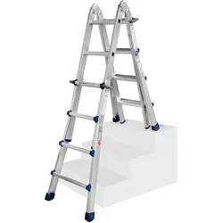Iller Teleskopleiter Eurostars 4x5 Sprossen