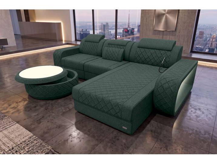 Ecksofa Berlin L Form Stoffsofa