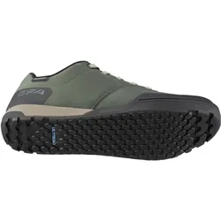 Shimano, Unisex, Veloschuhe, GF400, SCHUH, OLIVE, STANDARD,FLAT, UNISEX, GR. 38 (38), Grün