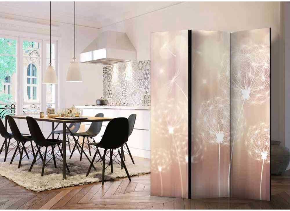 Pharao24.de Spanische Wand mit Pusteblumen Motiv 135 cm breit