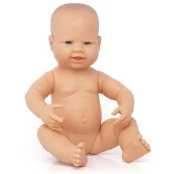Miniland Babypuppe neugeborenes europäisches Mädchen 40cm-31002