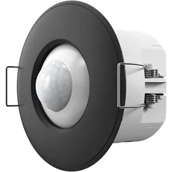 PIR-Präsenzmelder CSBP-04/00.1.01 Schwarz mit weissem Sensor (KNX secure)
